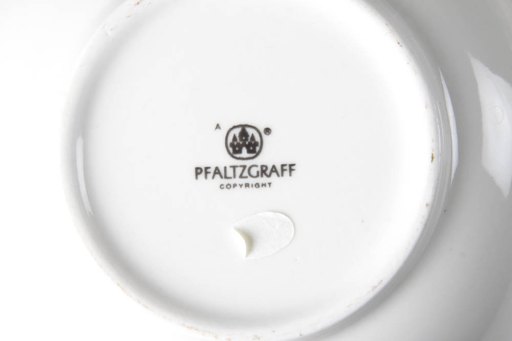 PfaltzGraff Snow Village China Set