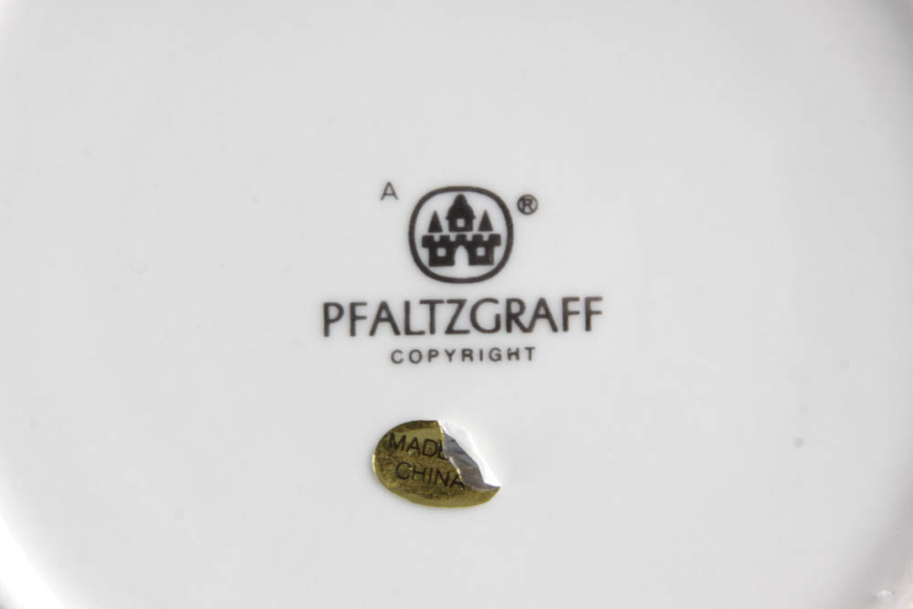 PfaltzGraff Snow Village China Set