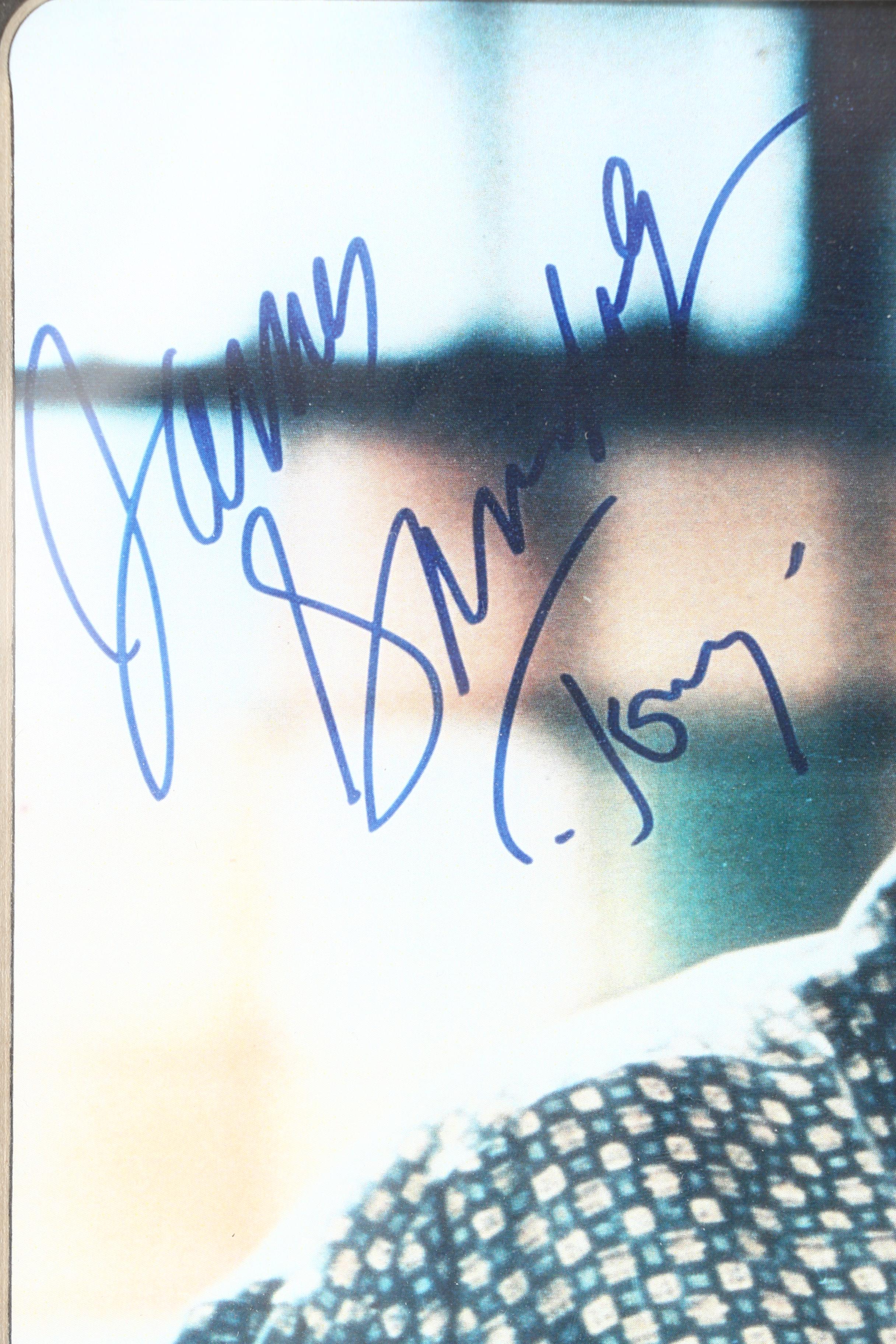 Framed Tony Soprano Memorabilia