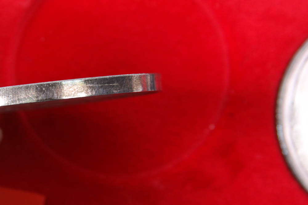 Boxed Set of Pure Silver Minted Original NFL Super Bowl Medals