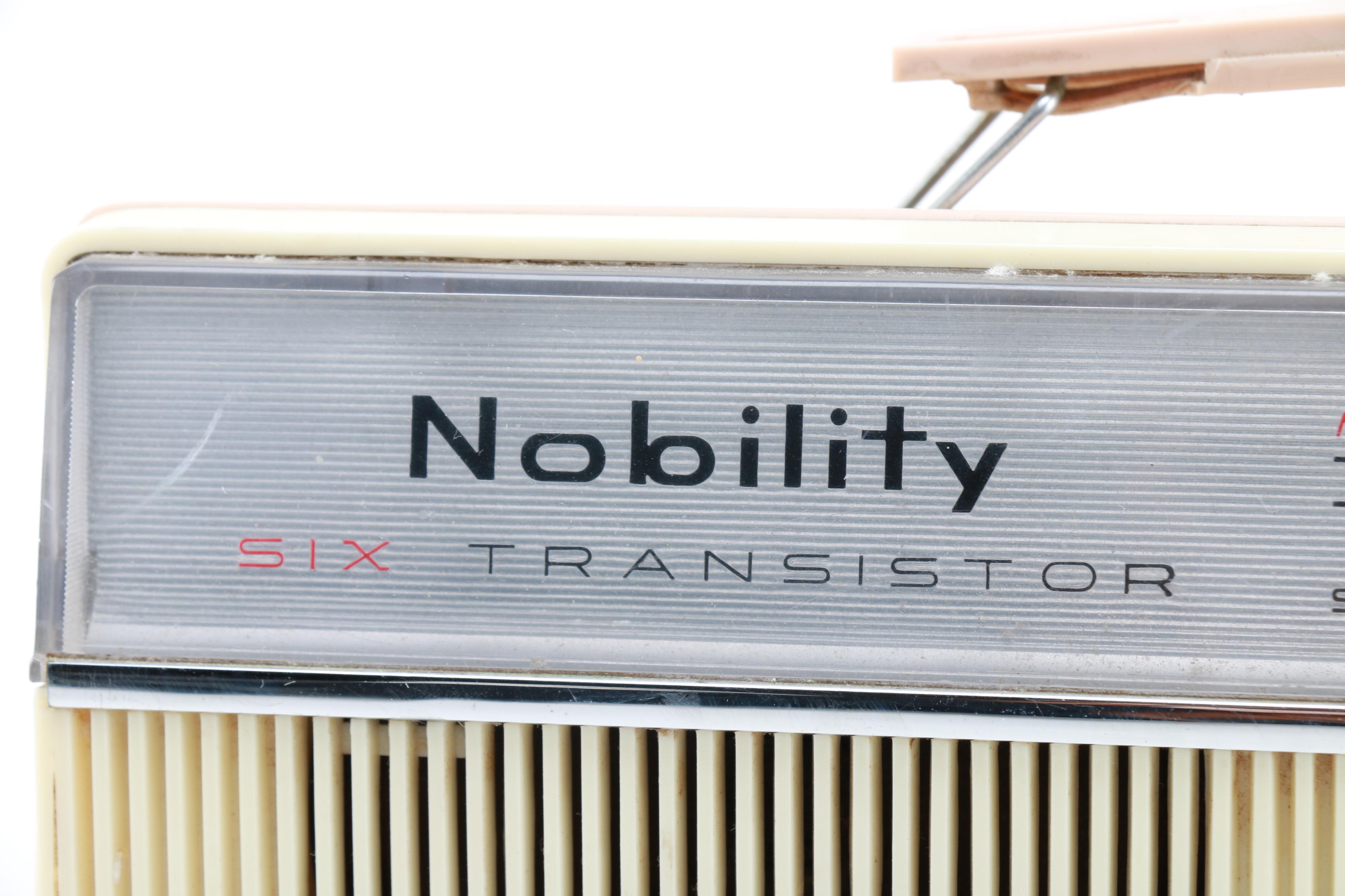 Nobility Vintage 1960s Six Transistor Radio