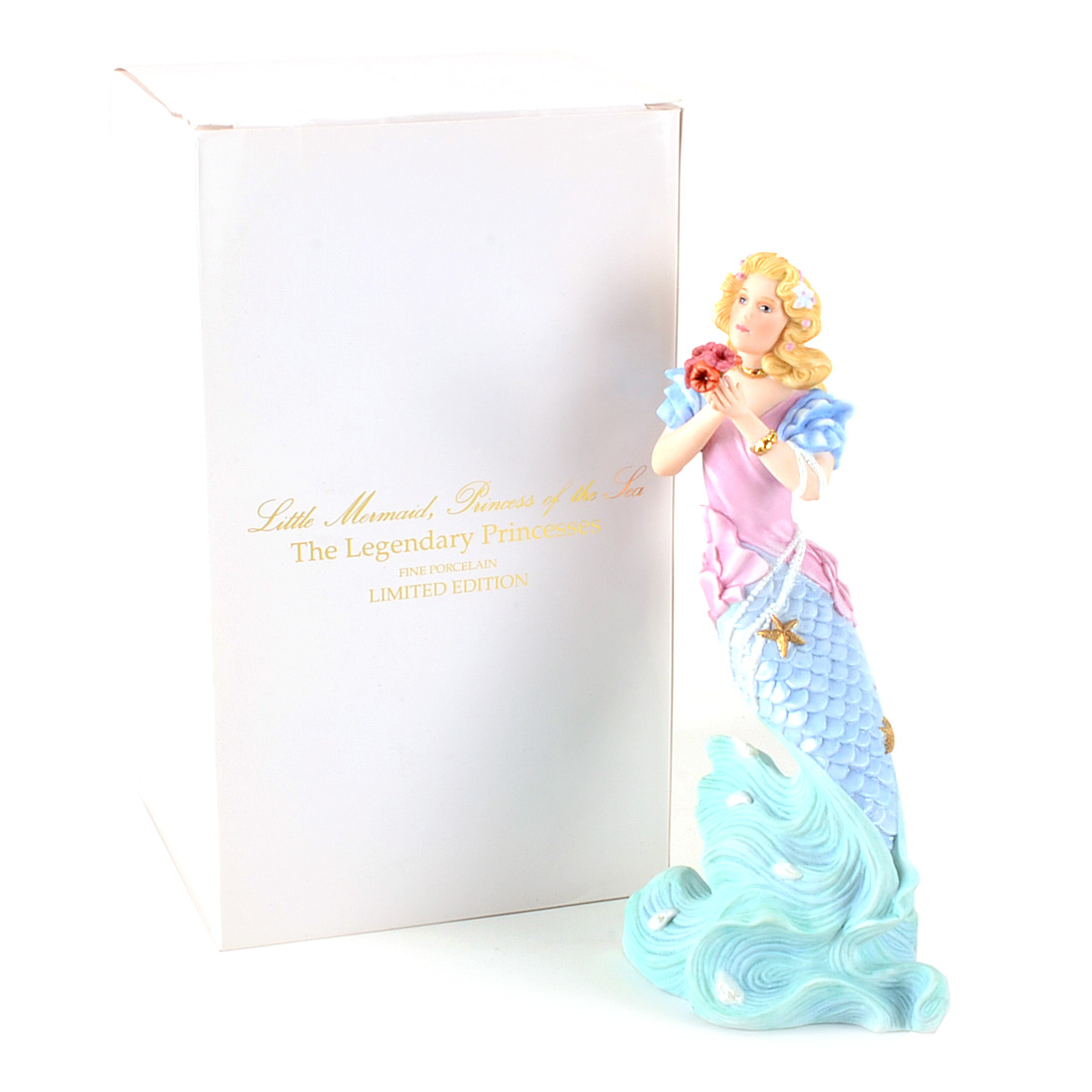 Lenox Porcelain Figurine, The Little Mermaid, Princess of the Sea