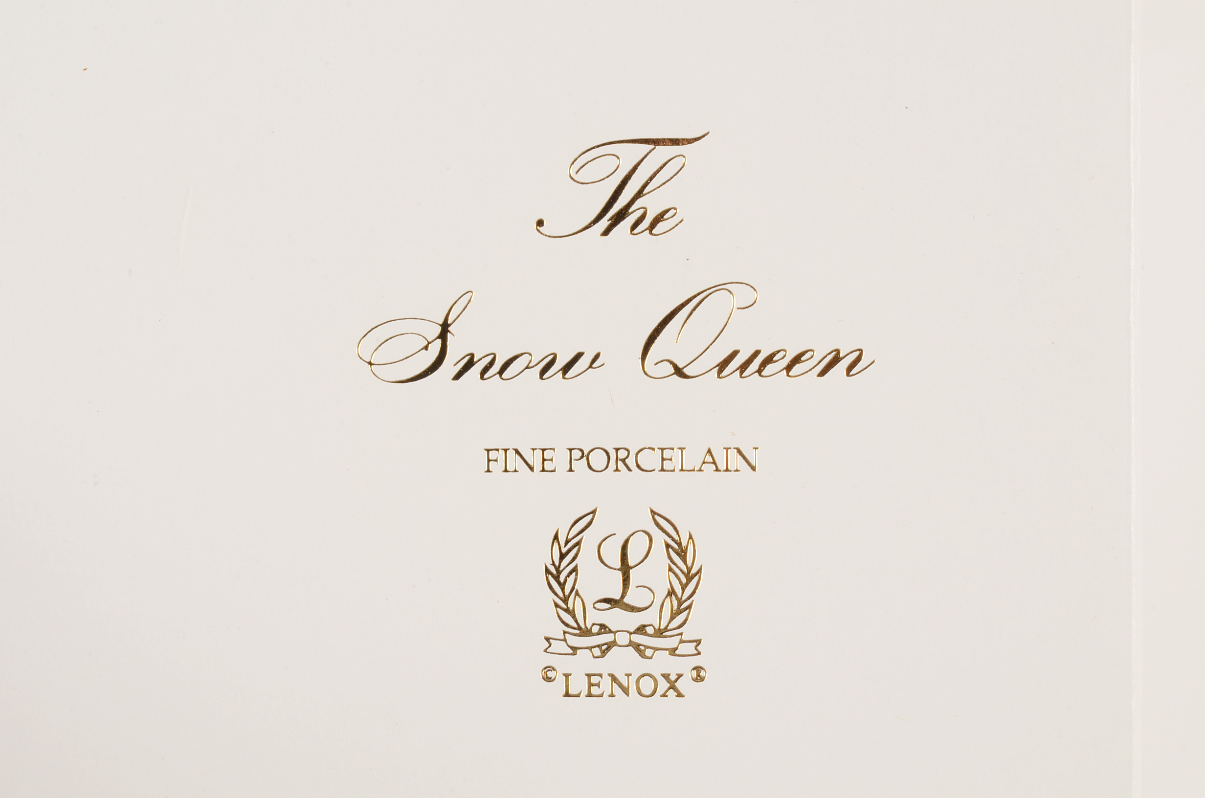 Lenox Porcelain Figurine, Snow Queen