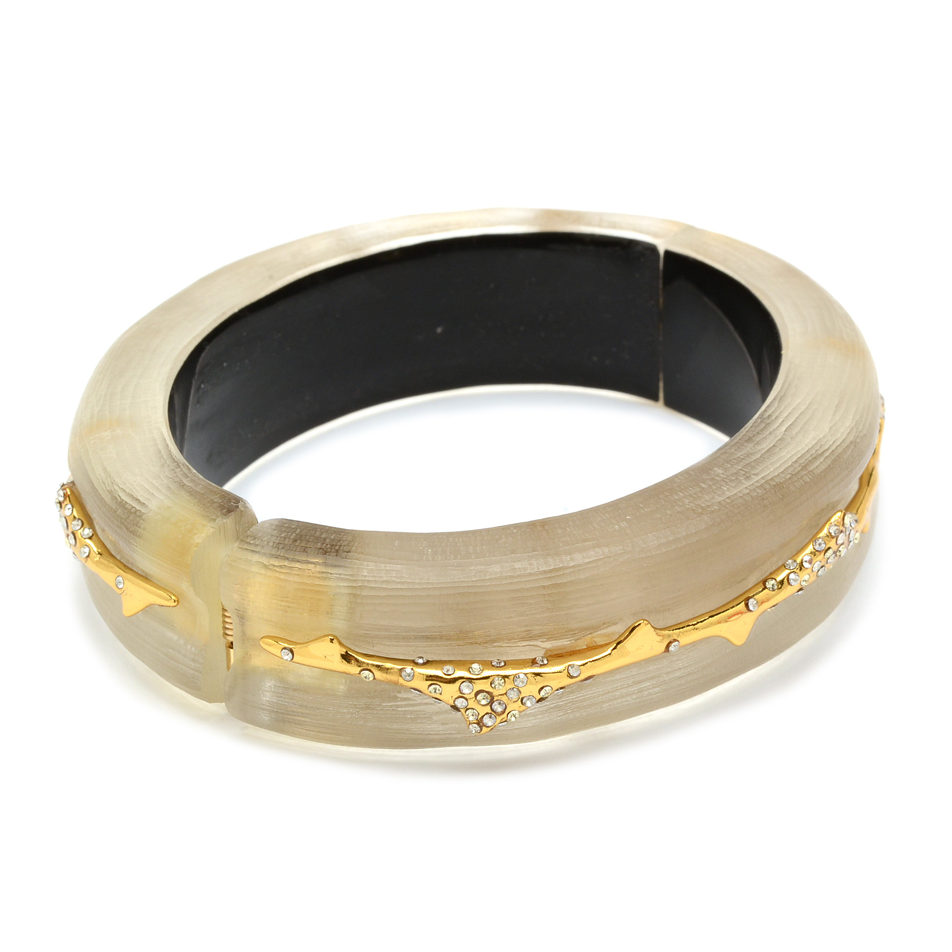 Alexis Bitar Designer Hinged Bangle Bracelet