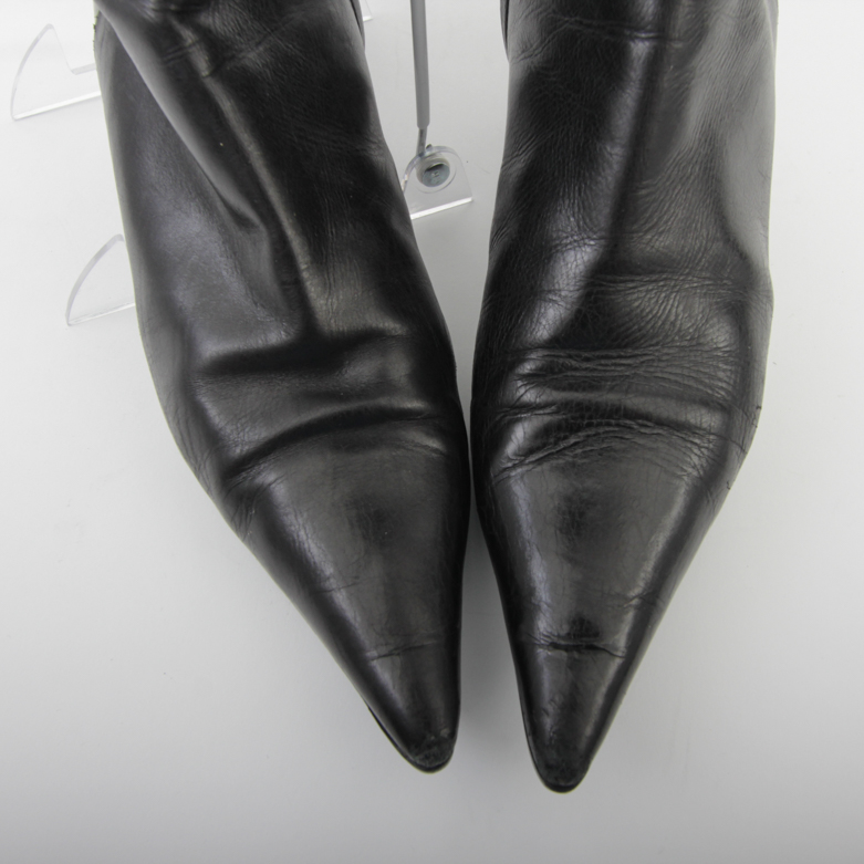 Oscar de la Renta Leather Boots