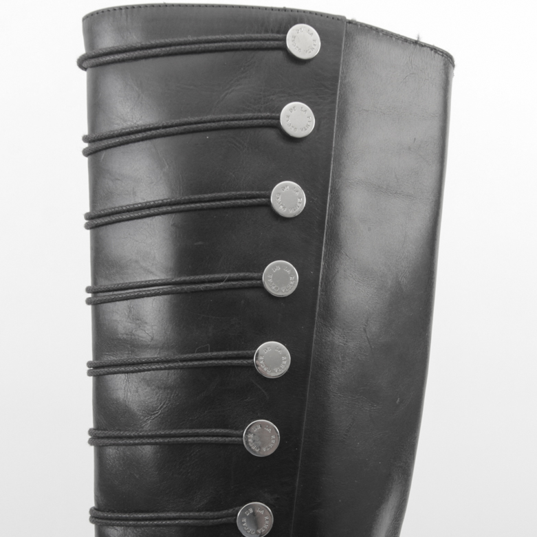 Oscar de la Renta Leather Boots