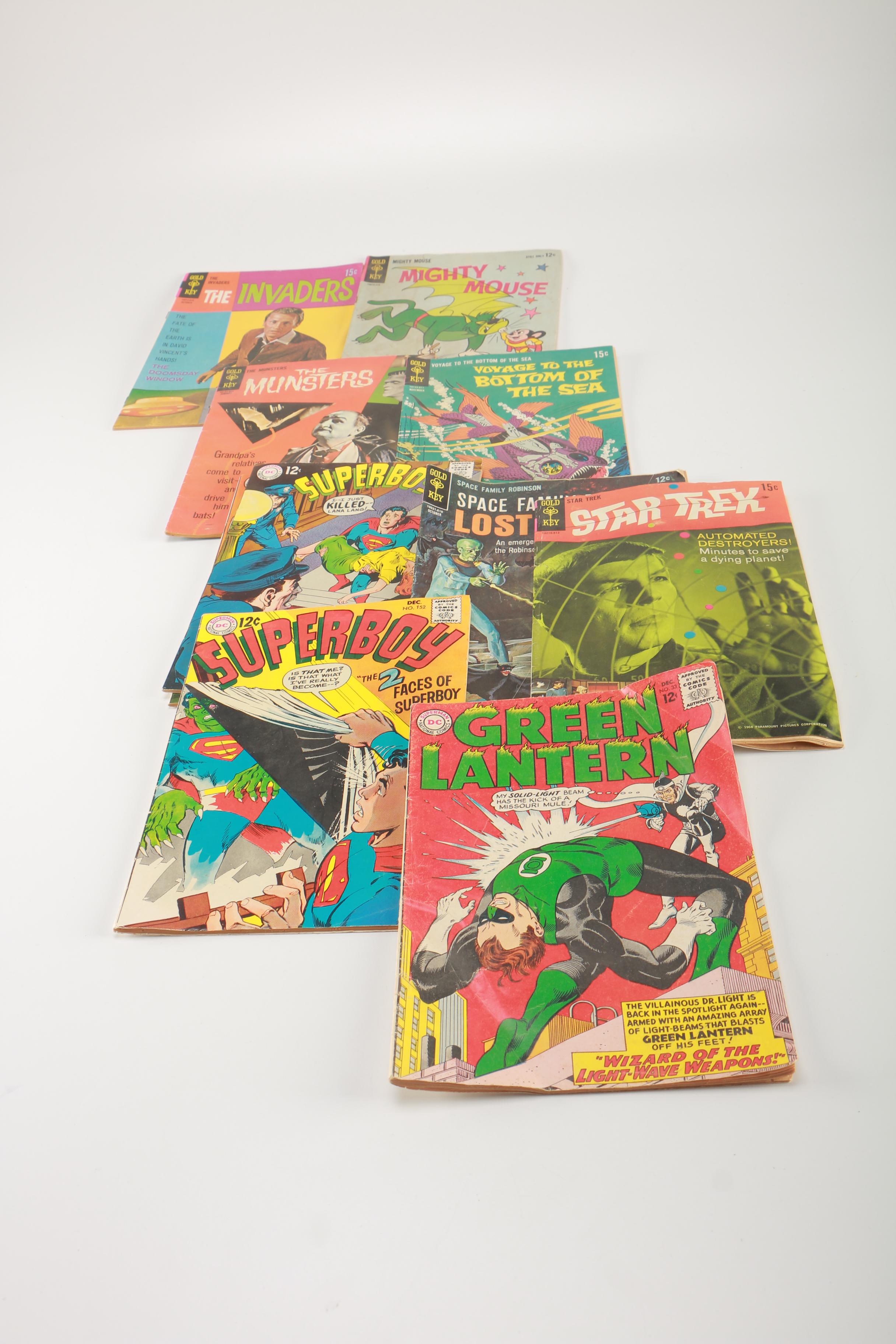 1960s Comic Books and Collectibles With Batman Lenticular Rings