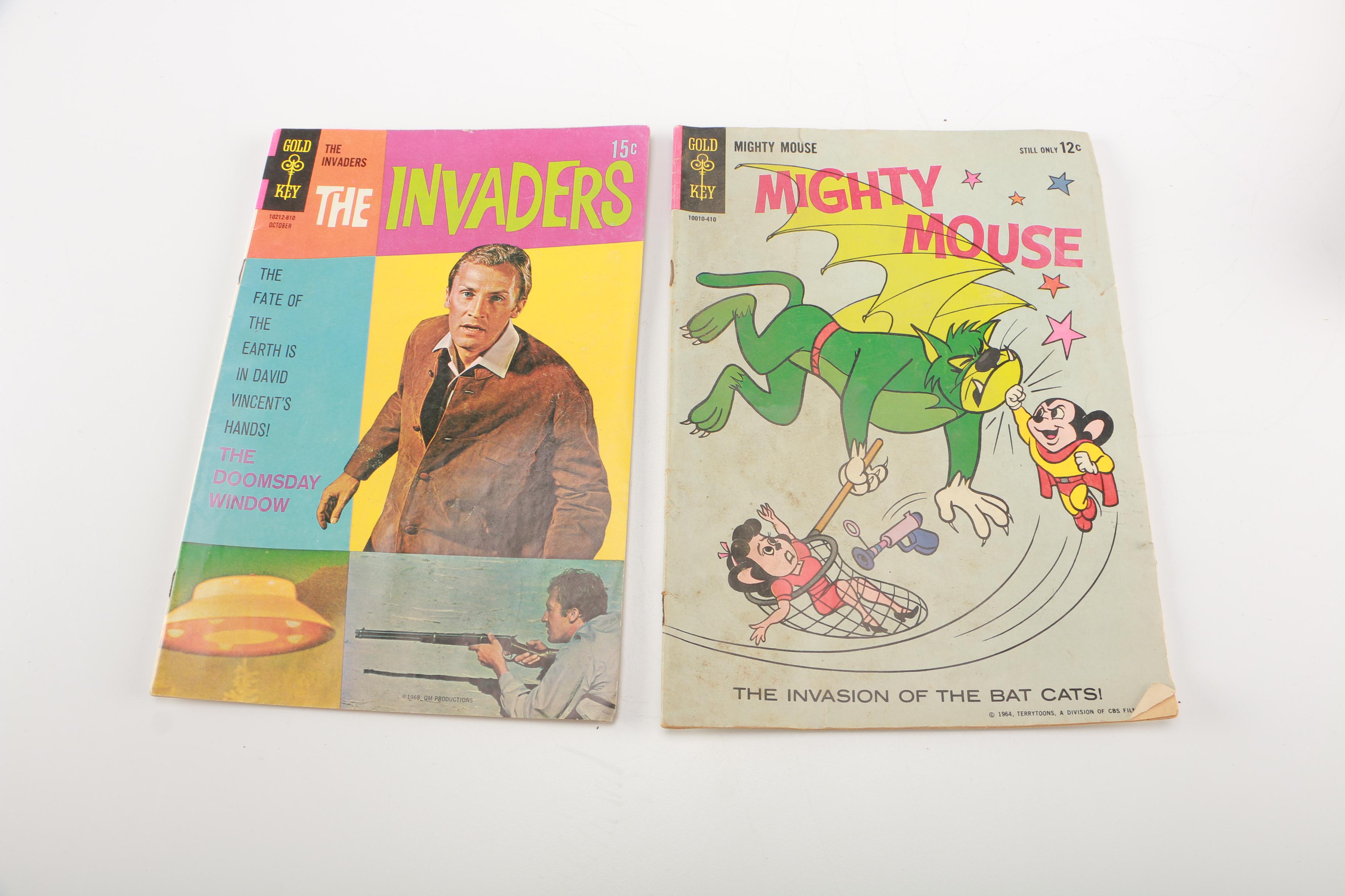 1960s Comic Books and Collectibles With Batman Lenticular Rings