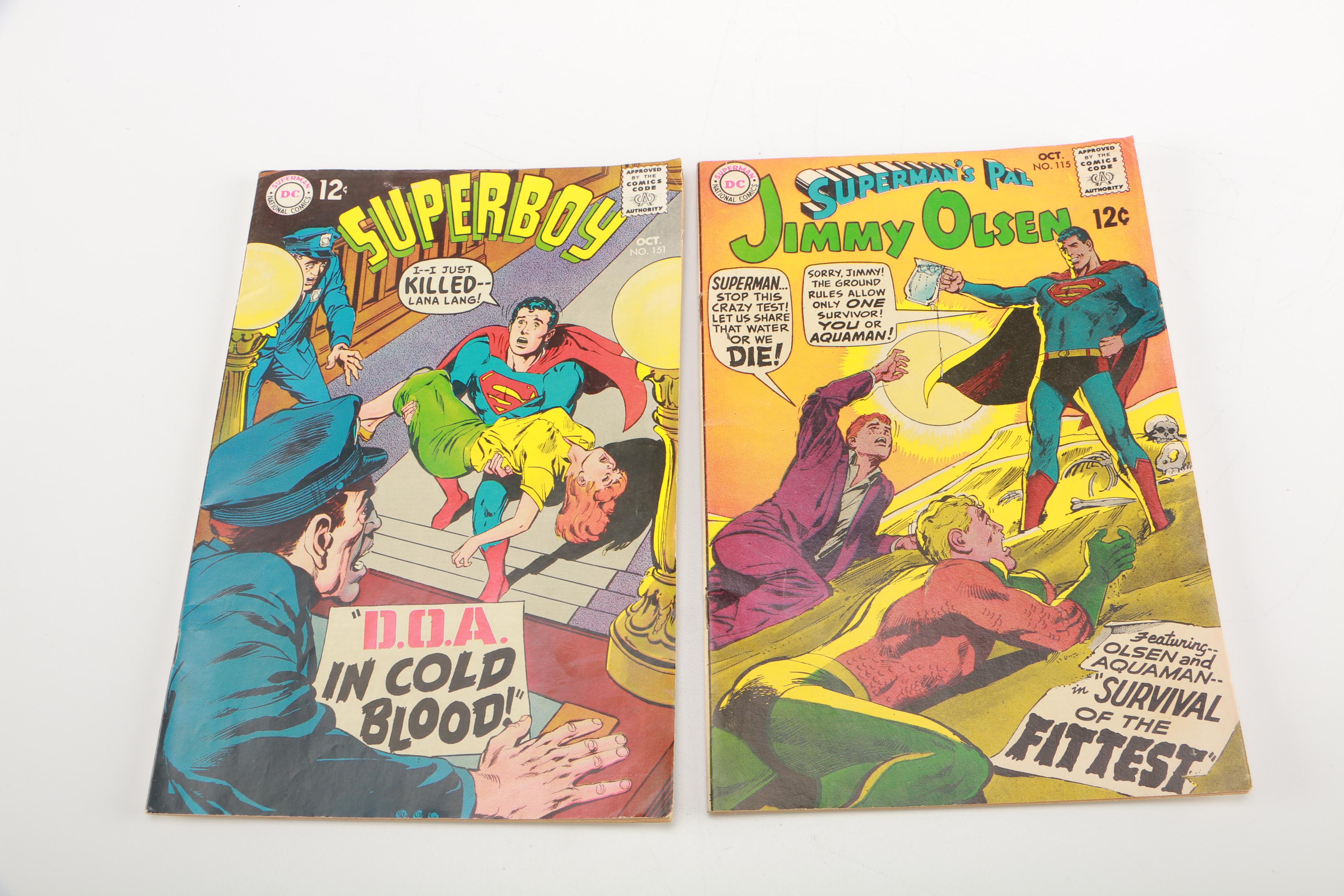 1960s Comic Books and Collectibles With Batman Lenticular Rings