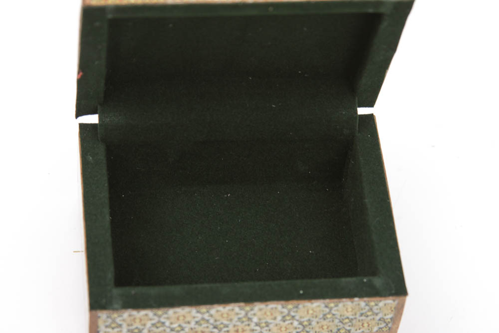 Original Iranian Art with Inlaid Frame and Box