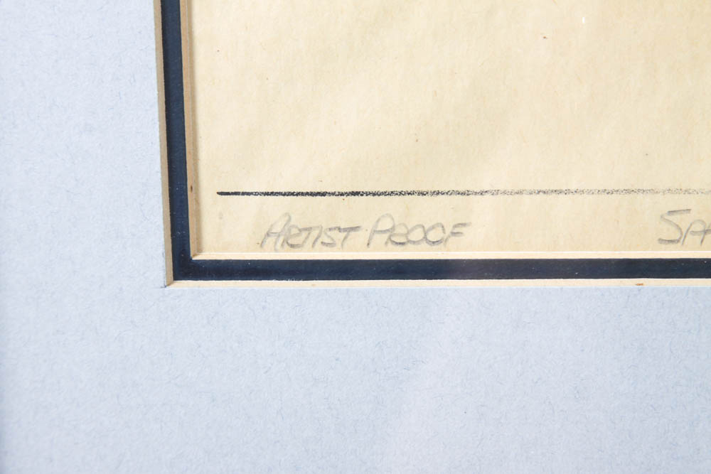 Michael Graham Lithograph