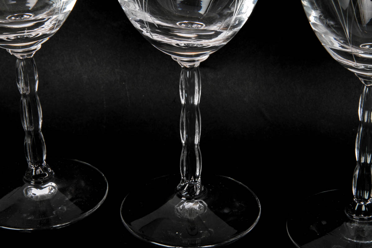 Circa 1950s Hearldry by Fostoria Serving Set