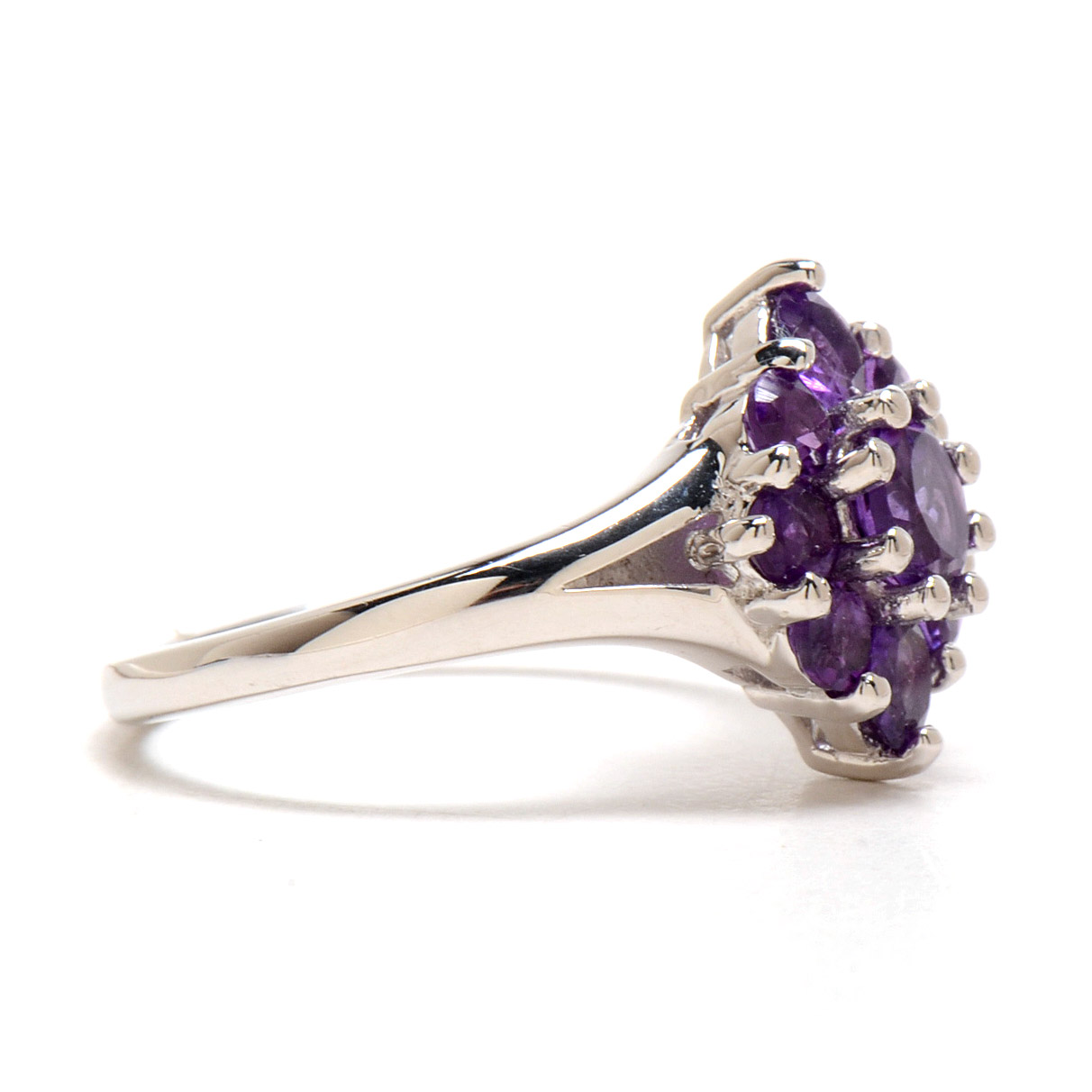 Two Sterling Silver Rings with Stones