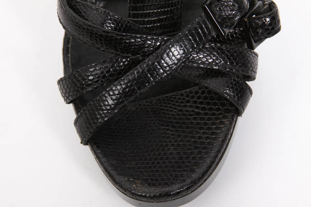 Burberry Designer Strappy Heels