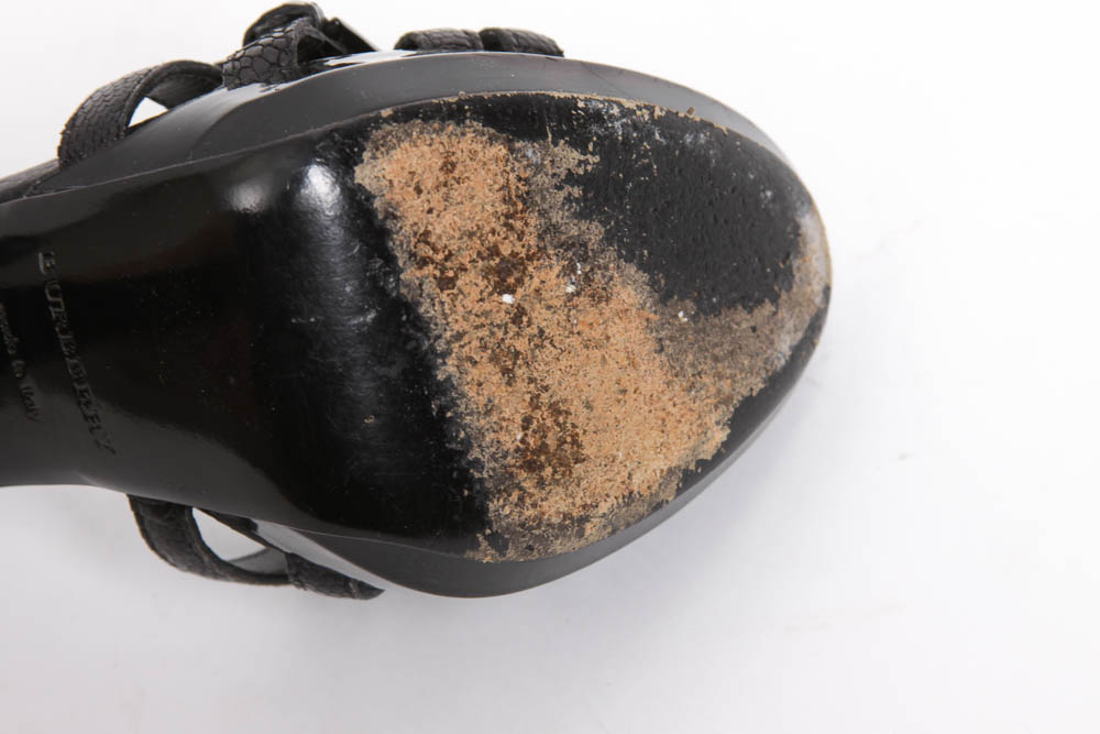 Burberry Designer Strappy Heels