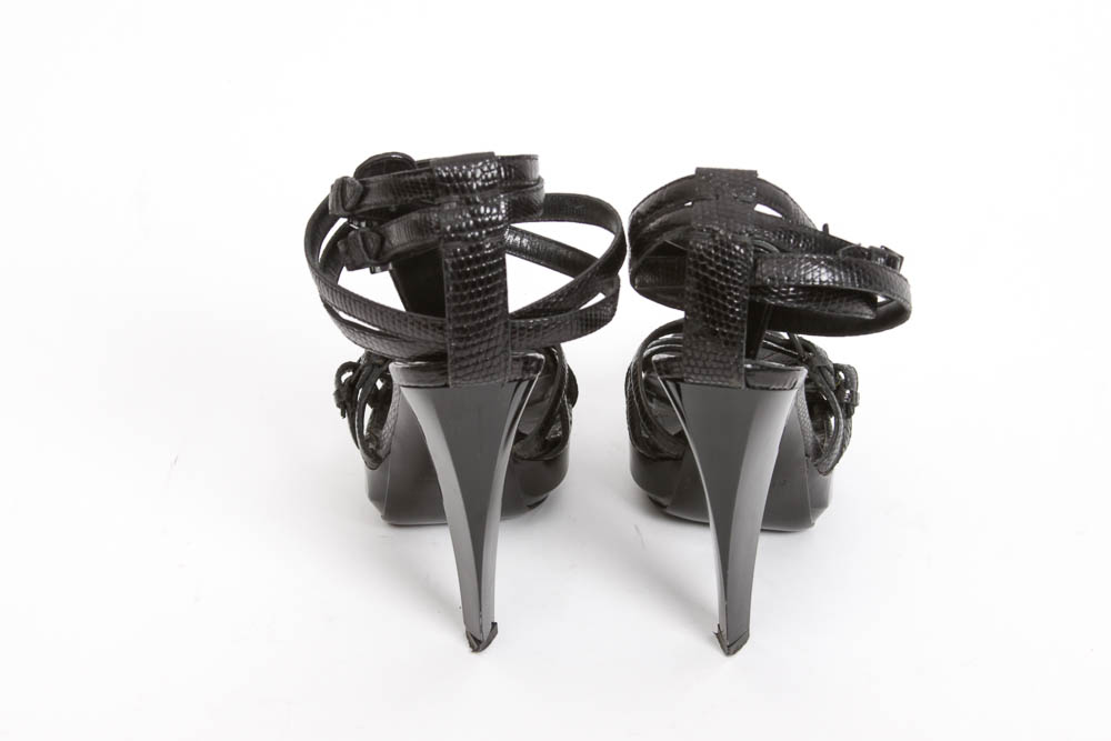 Burberry Designer Strappy Heels