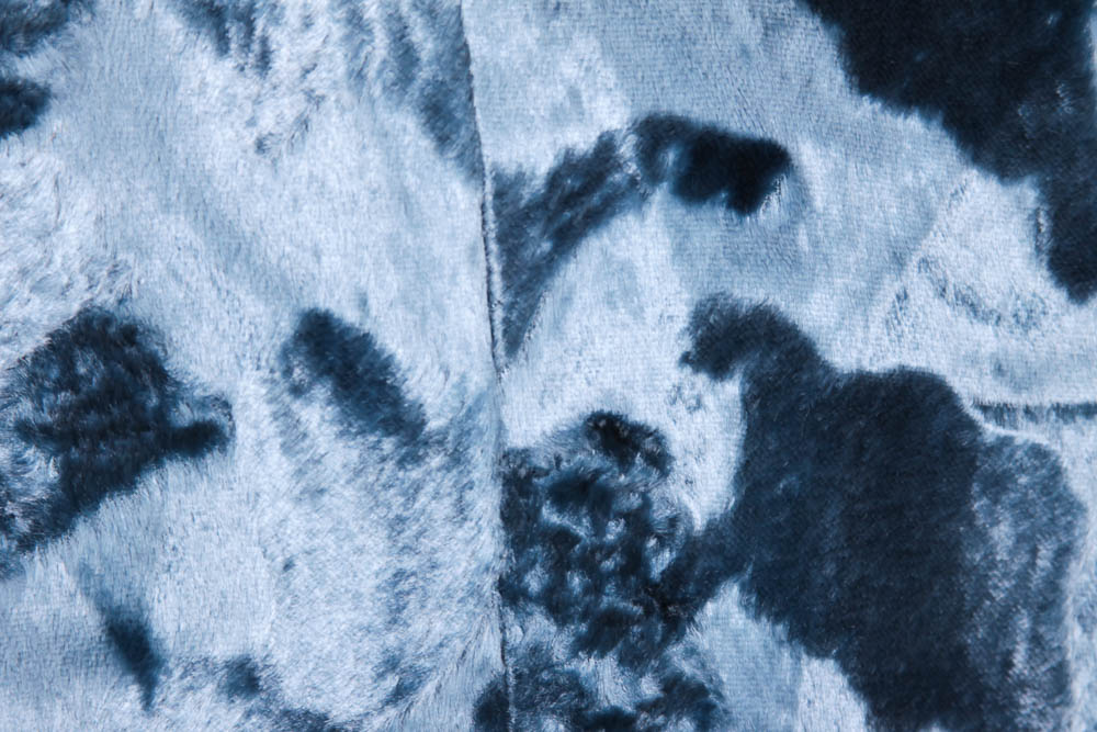 Blue Velvet Versace Overcoat