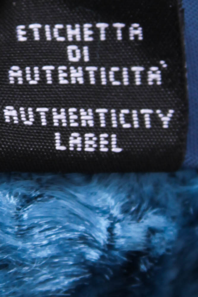 Blue Velvet Versace Overcoat