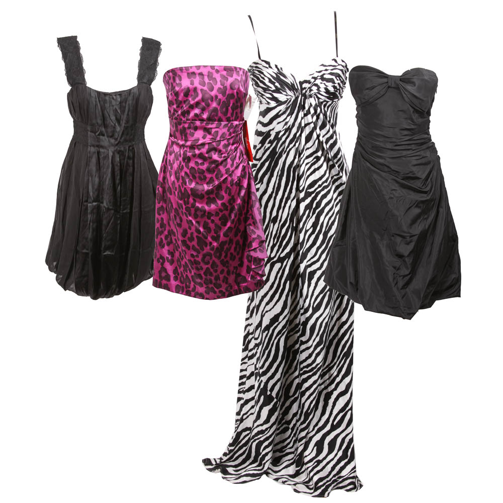 Collection of Designer Eclectic Evening Dresses