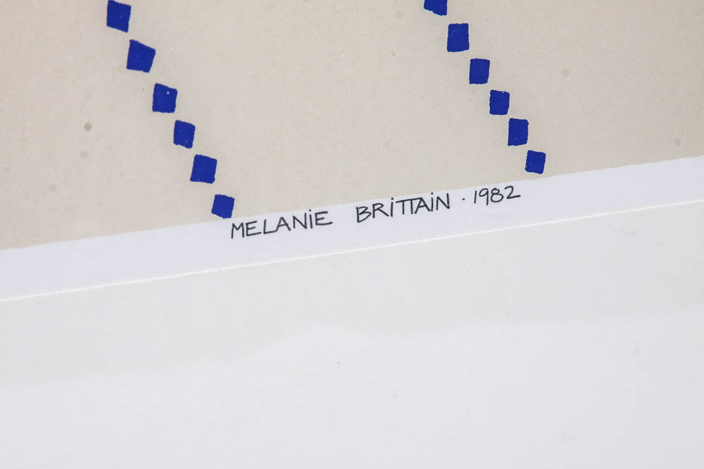 Melanie Brittain Limited Edition Serigraph "Hotel Jerome Lobby"