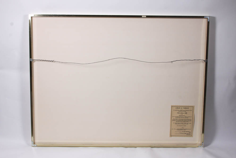 Melanie Brittain Limited Edition Serigraph "Hotel Jerome Lobby"