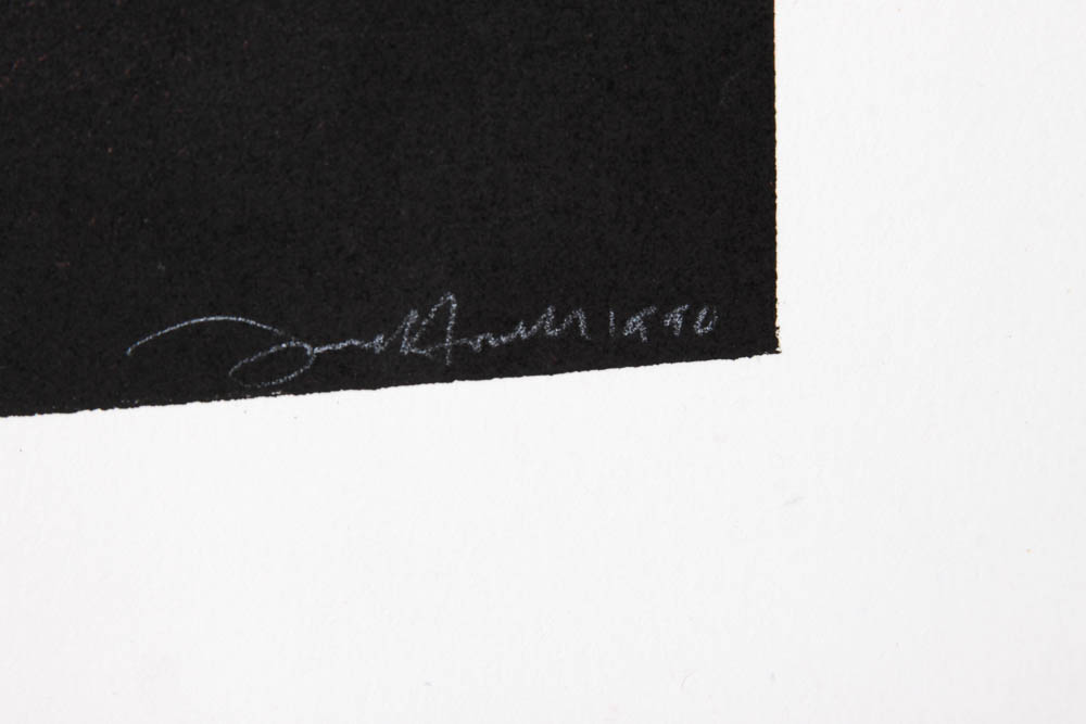 Signed Intaglio Print, "Two Gun Hills Woman"