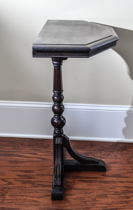 Mahogany Demi Lune Table