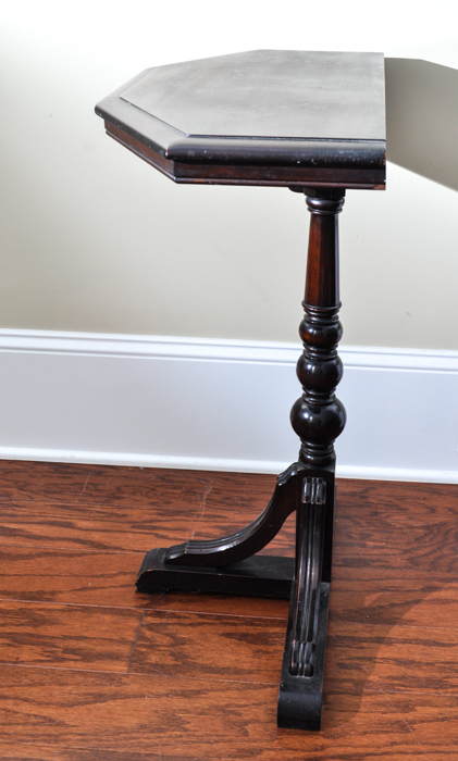 Mahogany Demi Lune Table