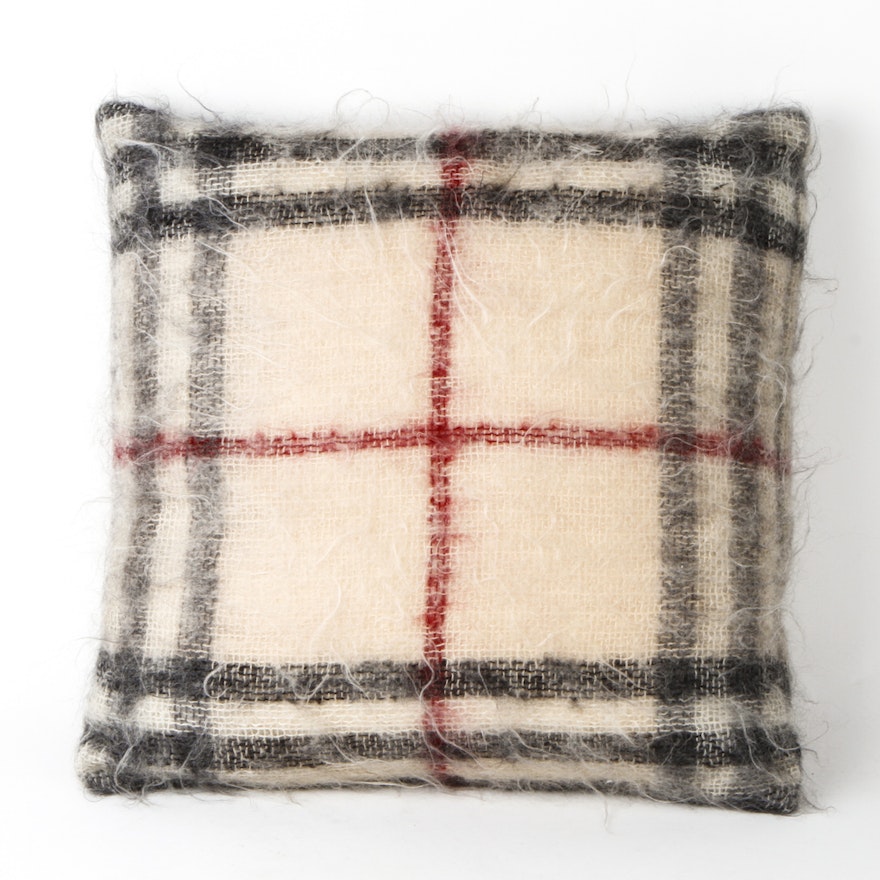 Burberry Mohair and Wool Pillow