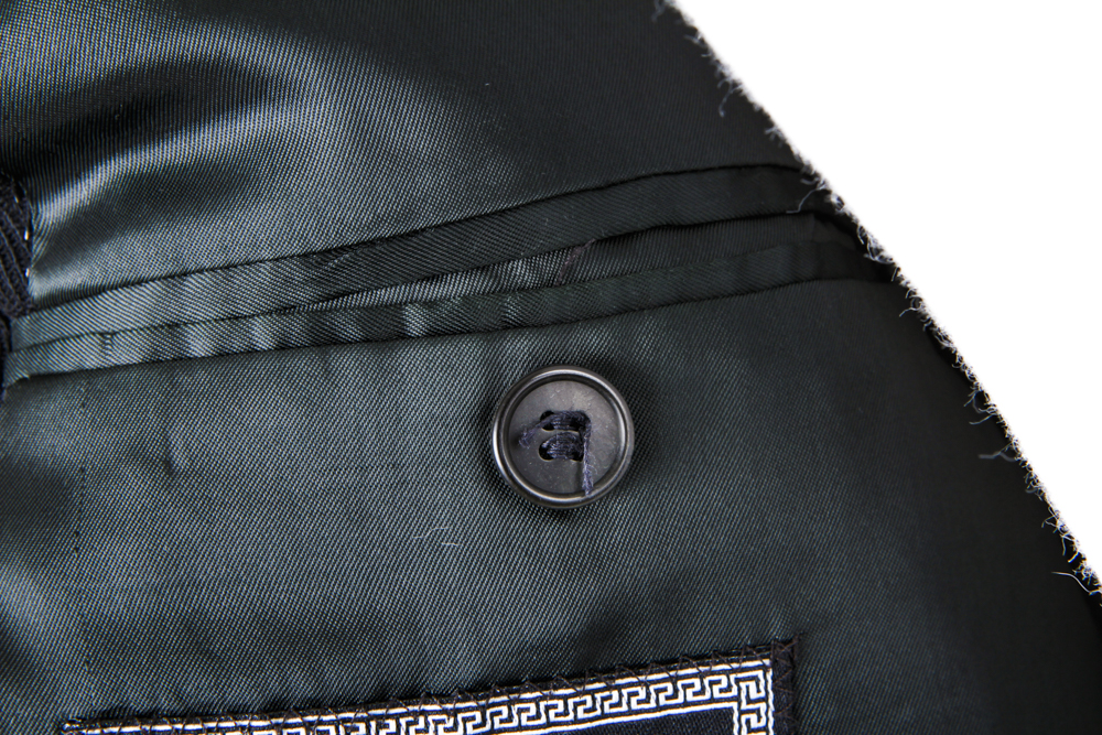 Men's Vintage Versace Oversized Striped Blazer