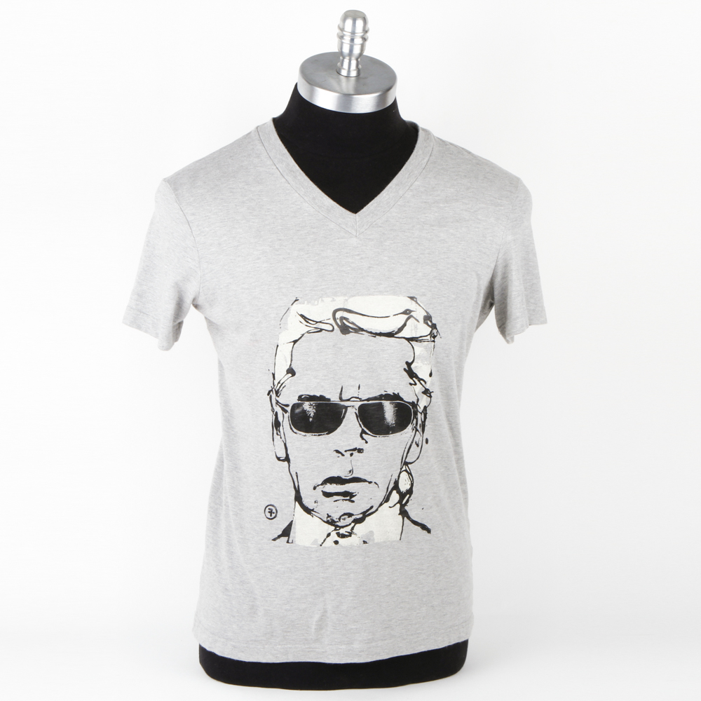 V-Neck Karl Lagerfeld T-Shirt