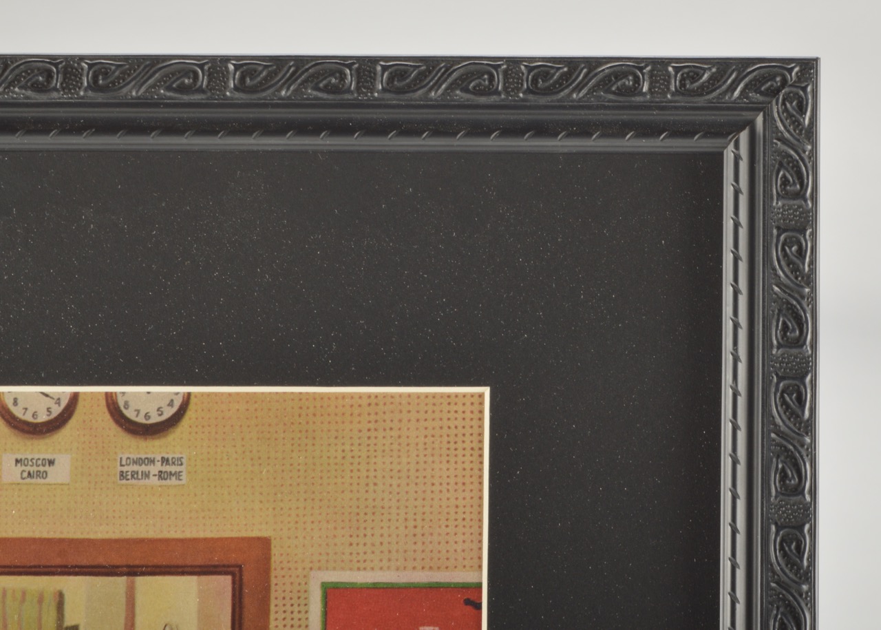 Framed Vintage Original 1945 Magazine Advertisement for Four Roses Straight Whiskey