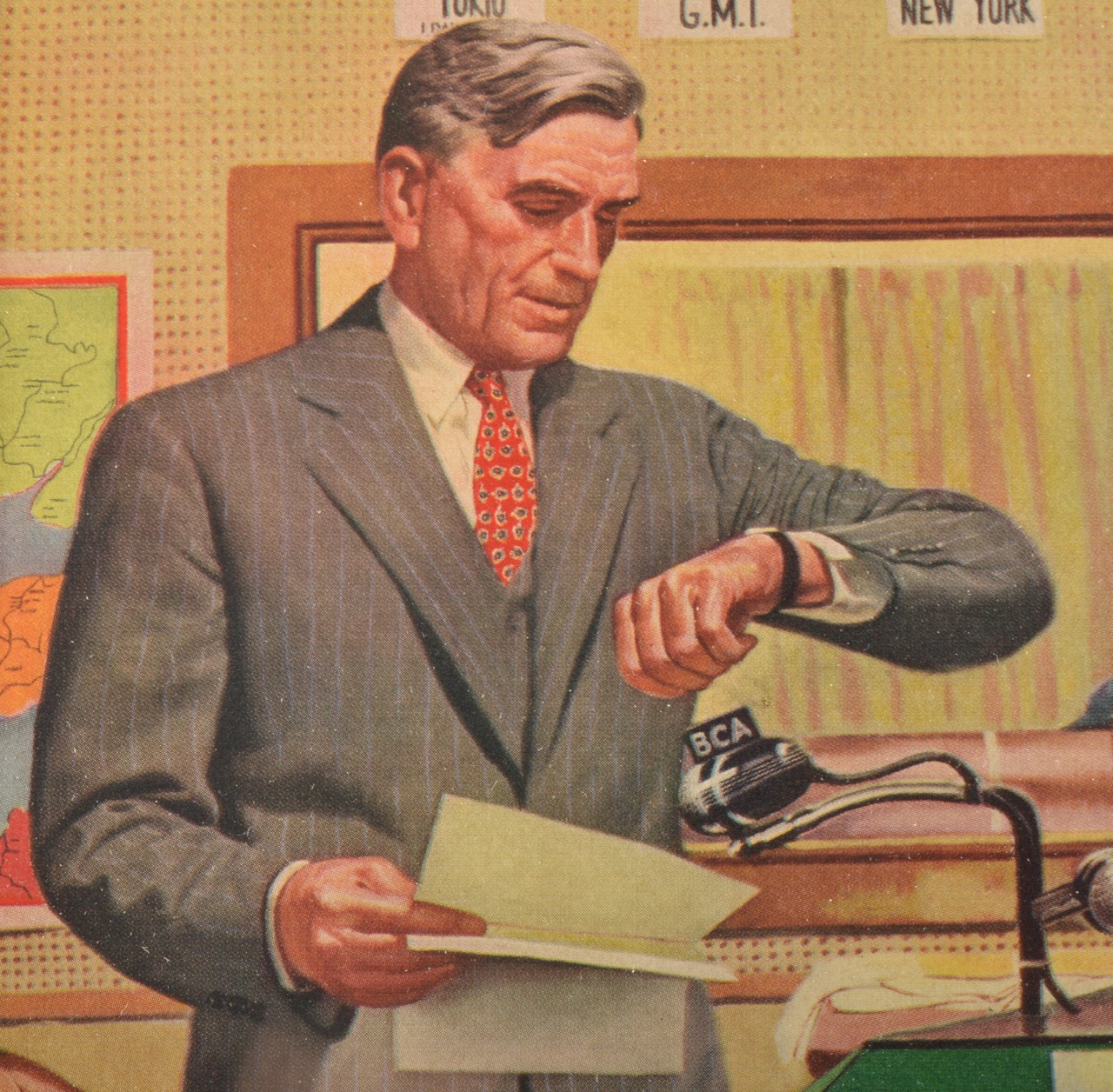 Framed Vintage Original 1945 Magazine Advertisement for Four Roses Straight Whiskey