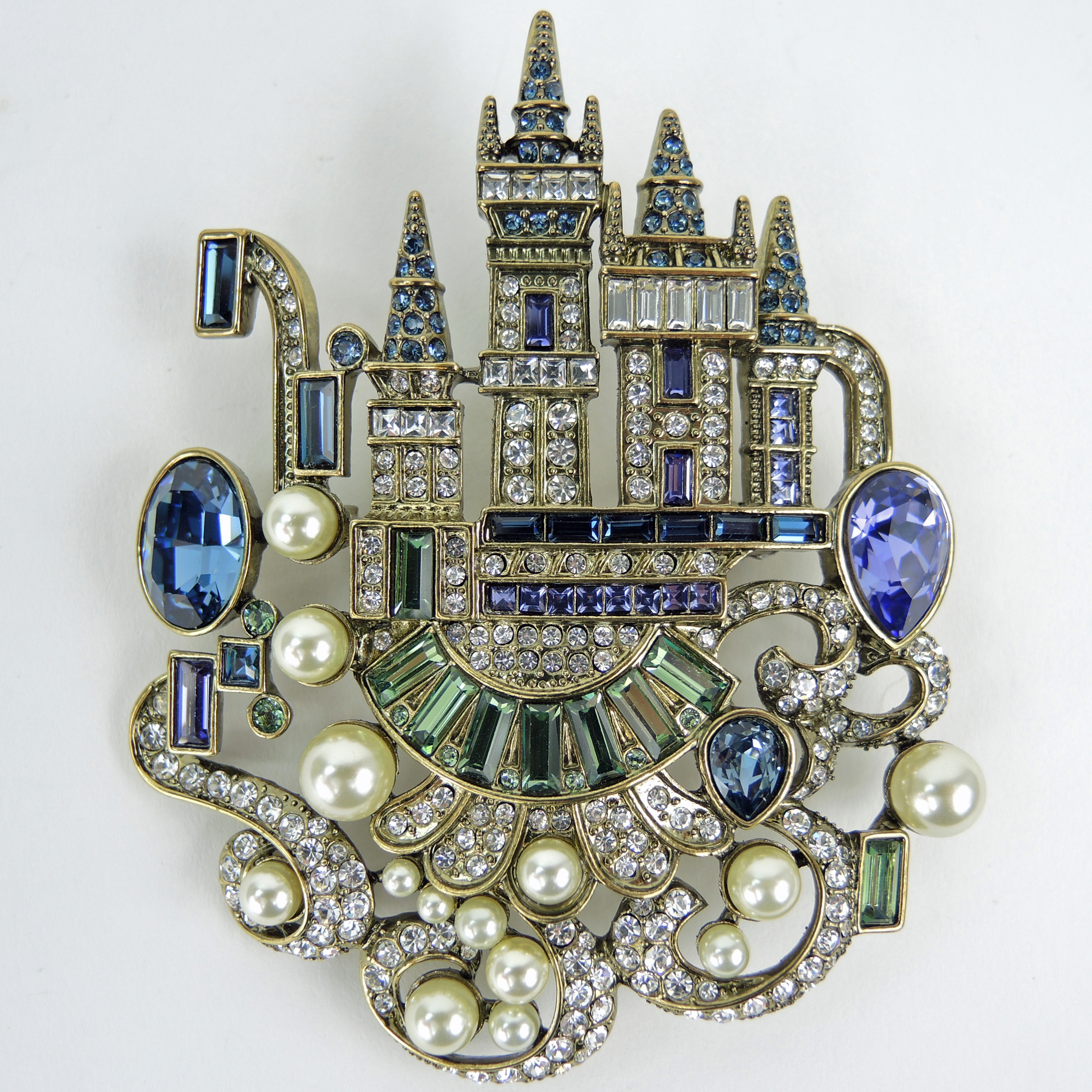 Heidi Daus Disney Cinderella Crystal Castle and Mouse