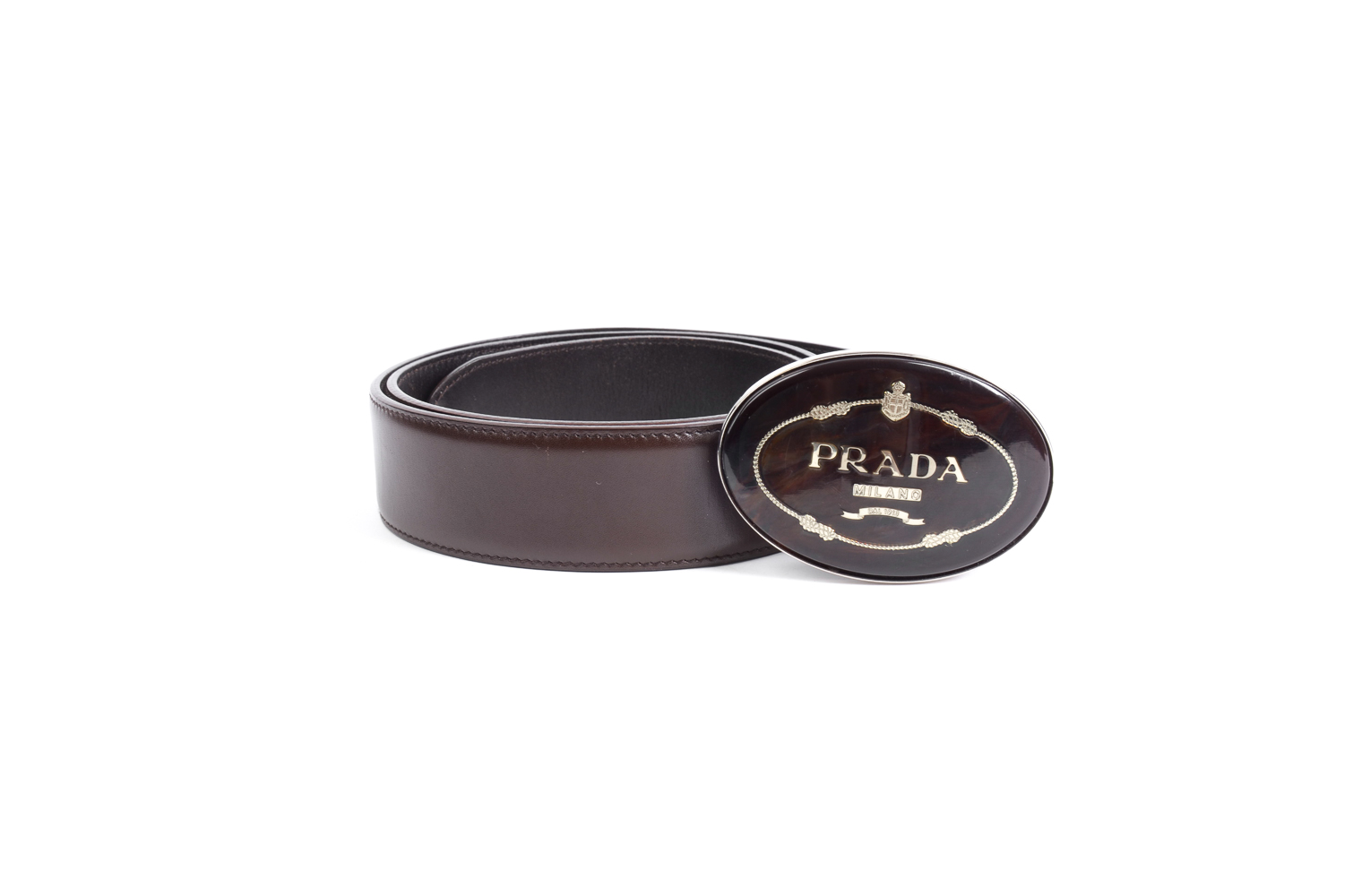 Men's Prada Leather Belt