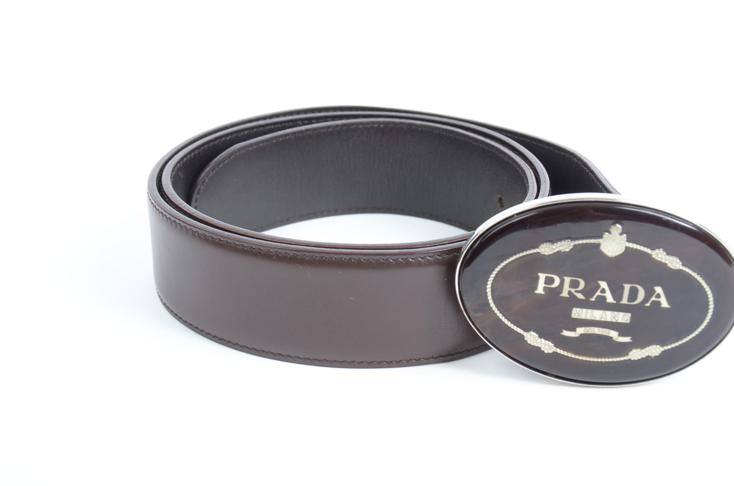 Men's Prada Leather Belt