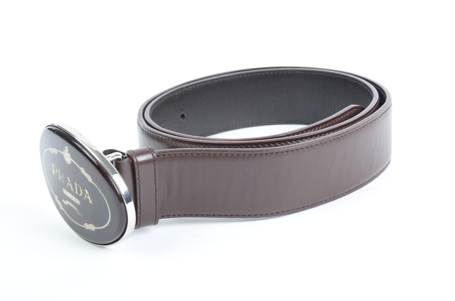 Men's Prada Leather Belt