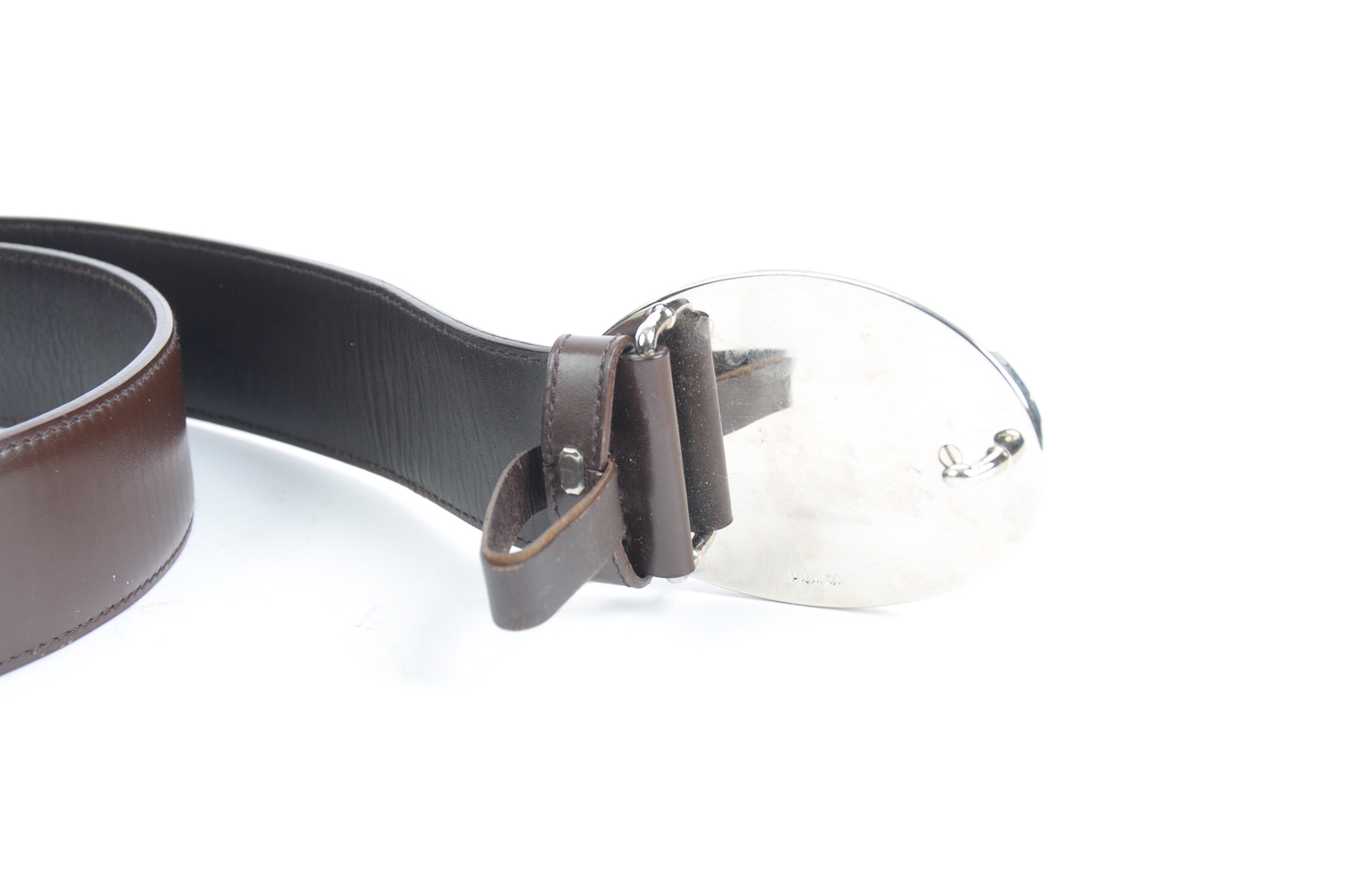 Men's Prada Leather Belt