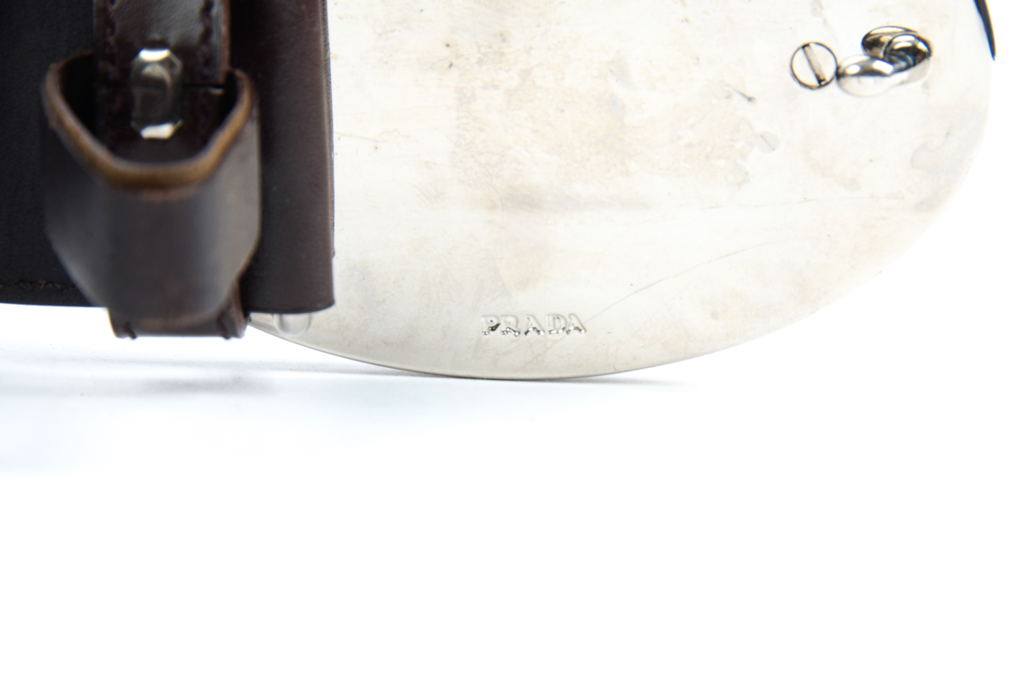 Men's Prada Leather Belt