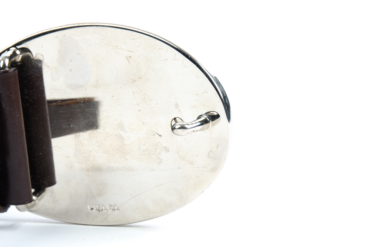 Men's Prada Leather Belt