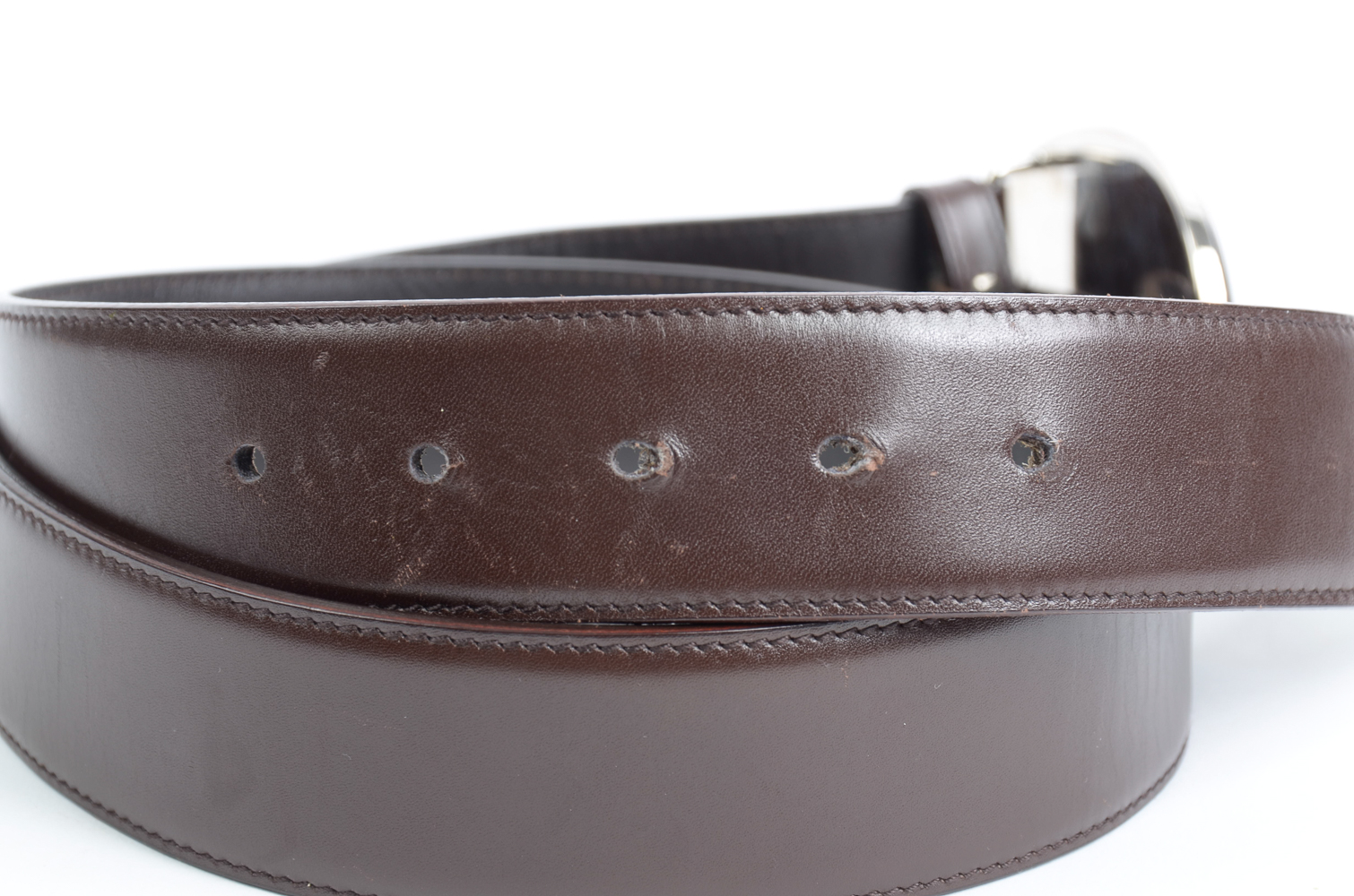 Men's Prada Leather Belt