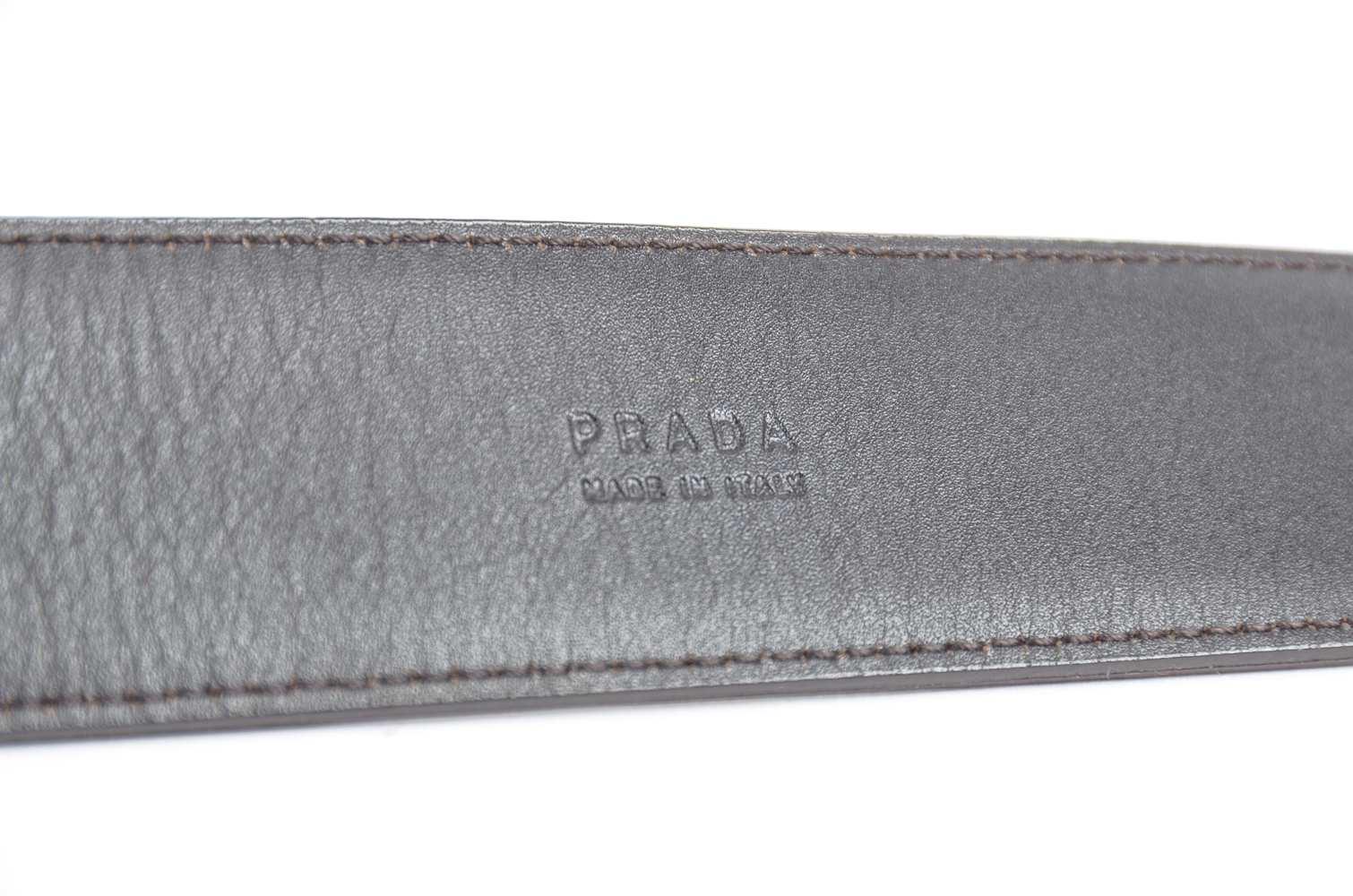 Men's Prada Leather Belt