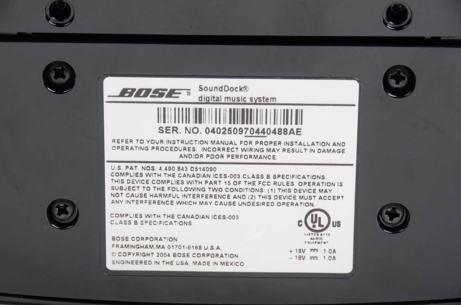 Bose SoundDock Digital Music System