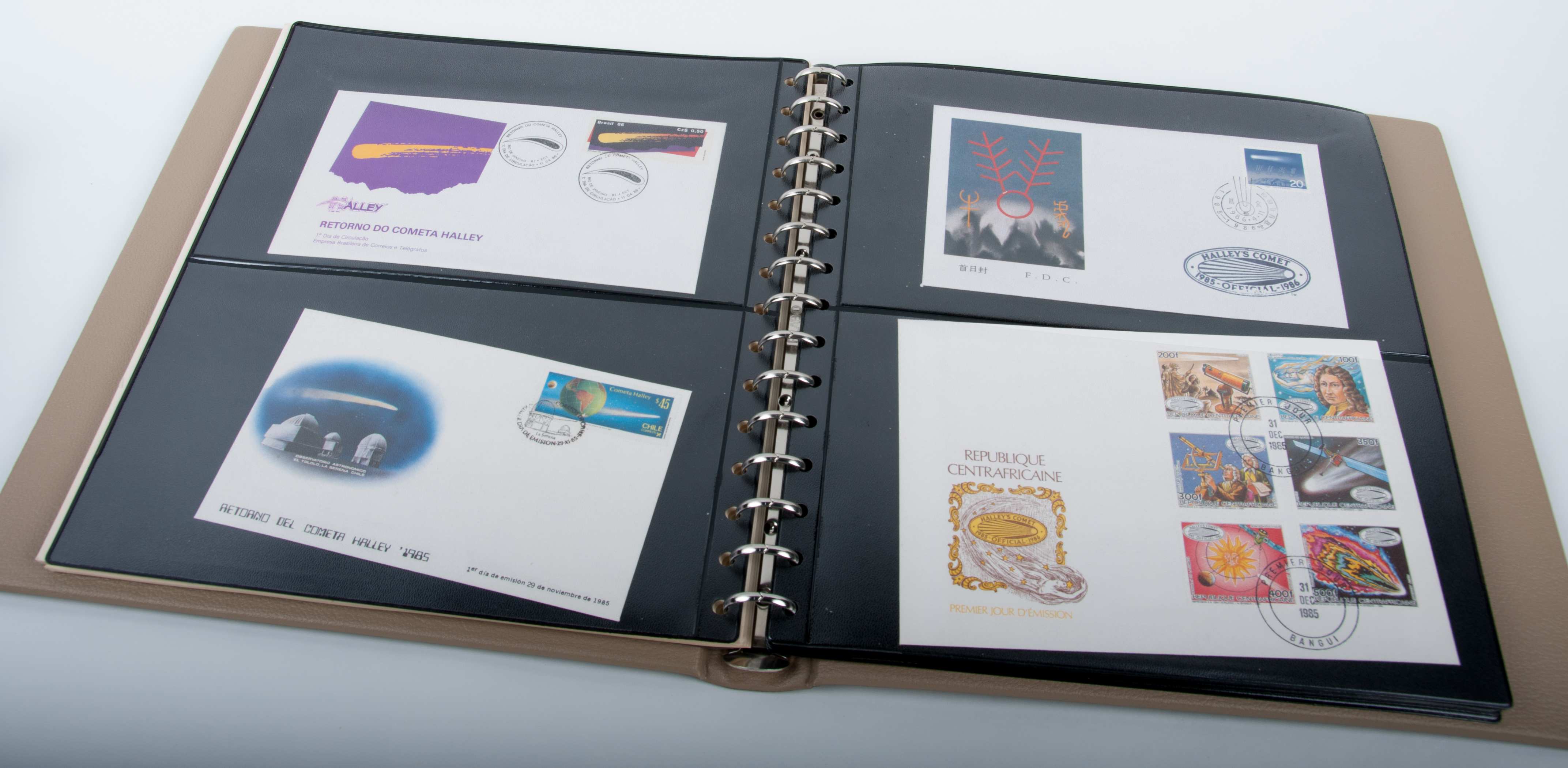 The Official Halley's Comet Stamp Collection