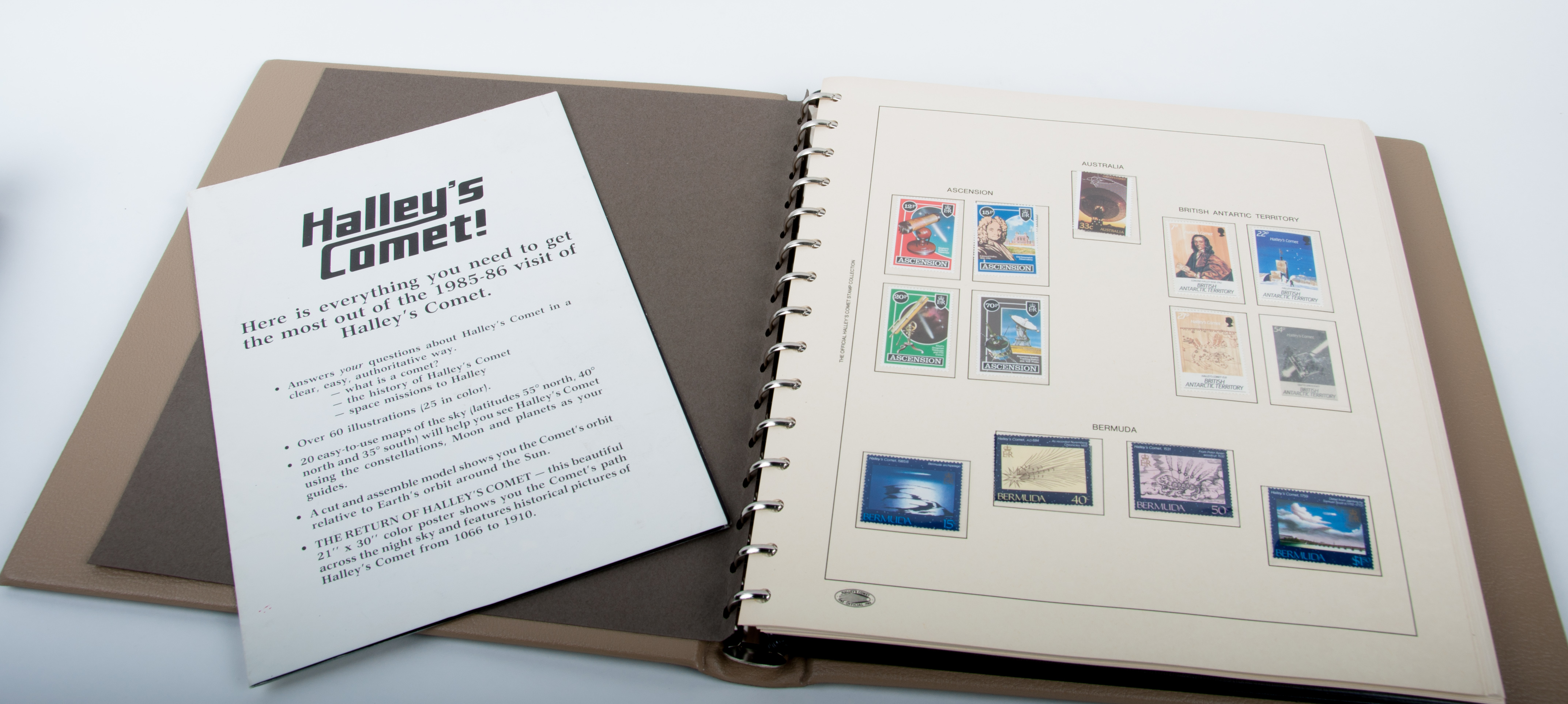 The Official Halley's Comet Stamp Collection