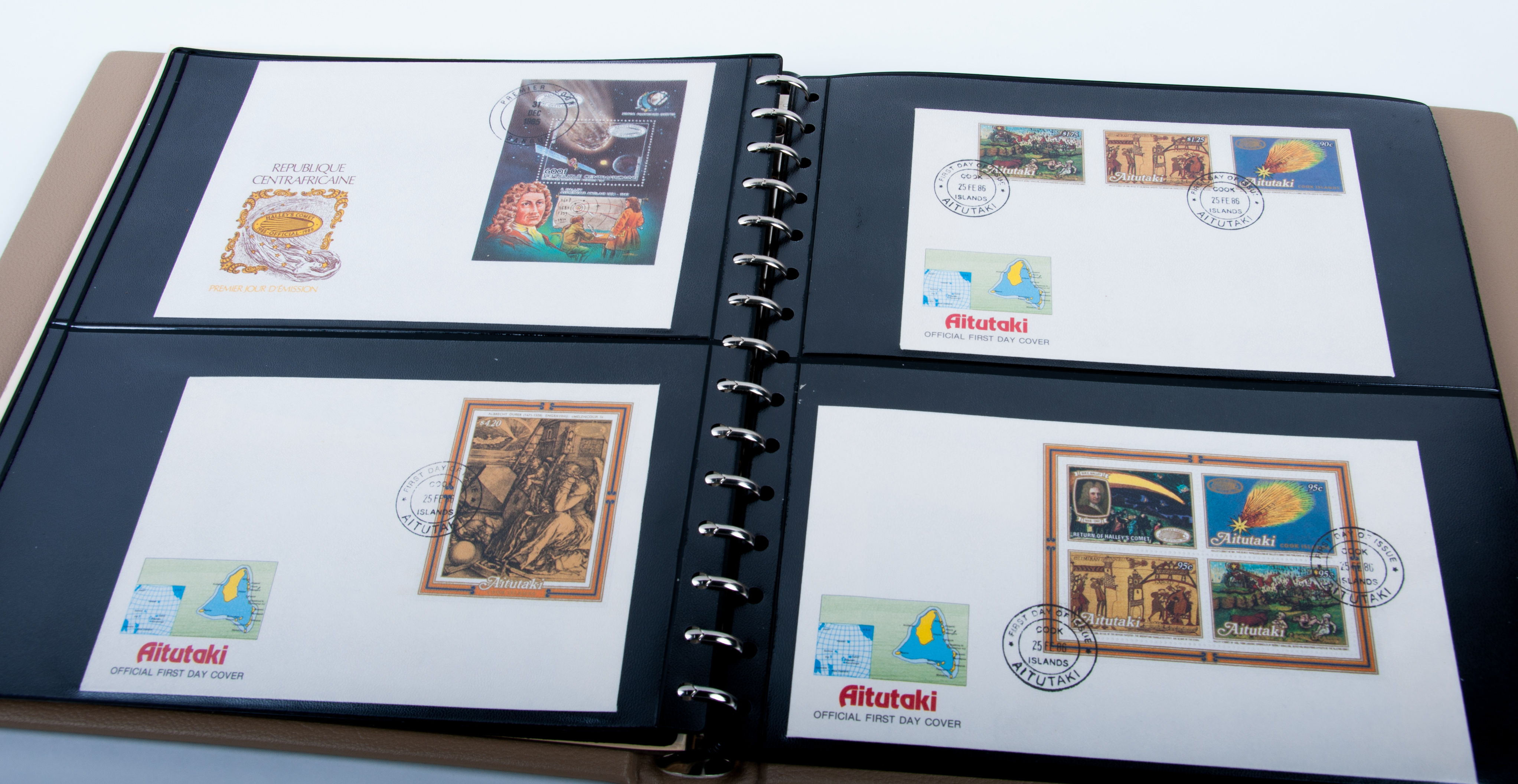 The Official Halley's Comet Stamp Collection