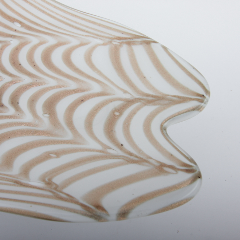 Handblown Murano Art Glass Bowl