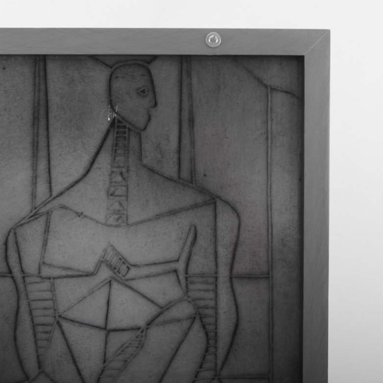 Abstract Metallic Art Piece