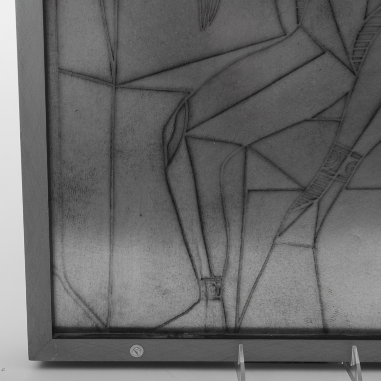 Abstract Metallic Art Piece