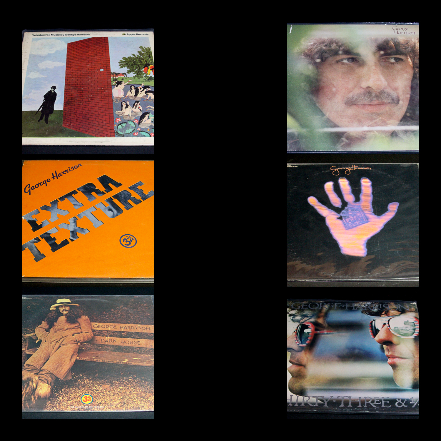 "Dark Horse" and Other George Harrison Albums